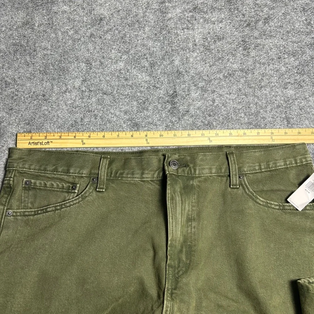 Old Navy 90s Baggy Olive Green Skater Jeans Retro Y2K Size 40x32